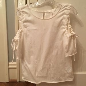 H&M cold shoulder top